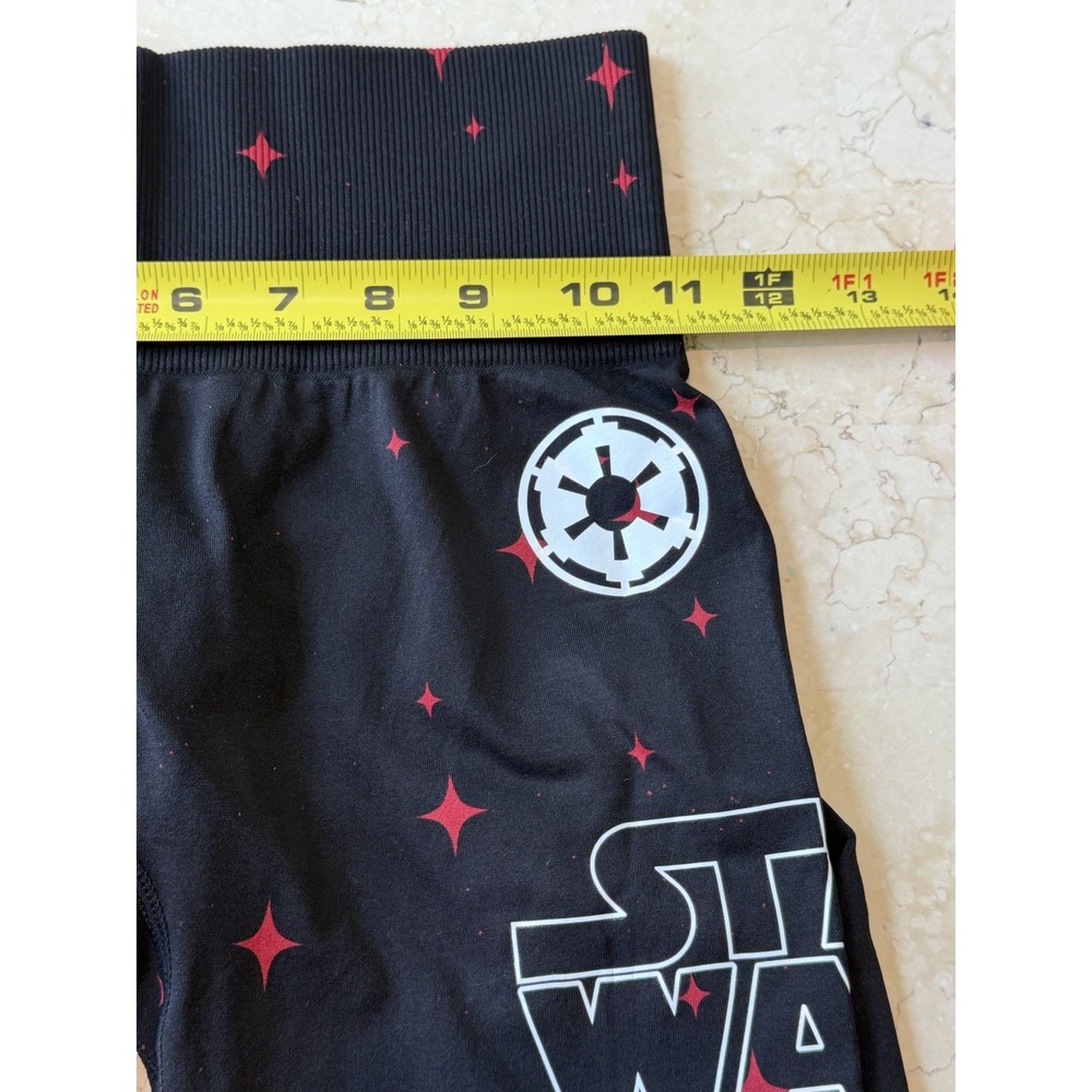 Darc Sport Women's Star Wars Power Everson Scrunch Ankle Leggings S Black/Red - Picture 8 of 10